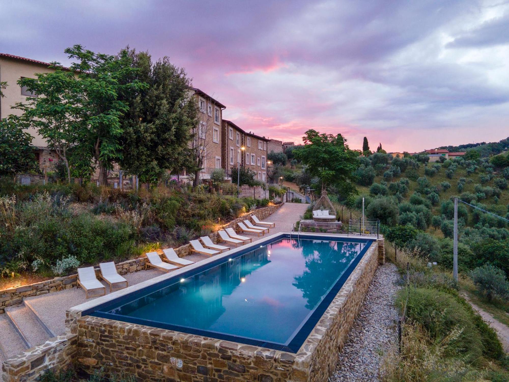 Corte Francigena Montalcino Kültér fotó